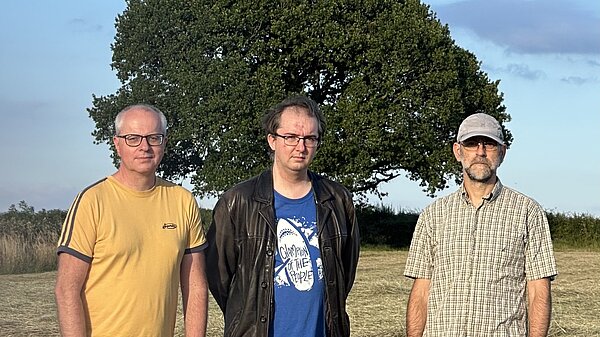 Jon, Tristan and David at Roundways