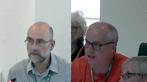 David and Jon at full council