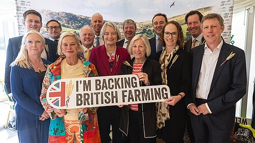 Claure Young backing British Farming