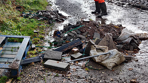 Fly tipping Frampton Cotterell Fly tipping Frampton Cotterell